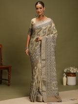 VANIKA PRINT-Timeless Madhubani Bloom Saree