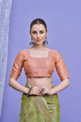 ZARI MAHAL-Rich zari detailing adds a festive and graceful touch