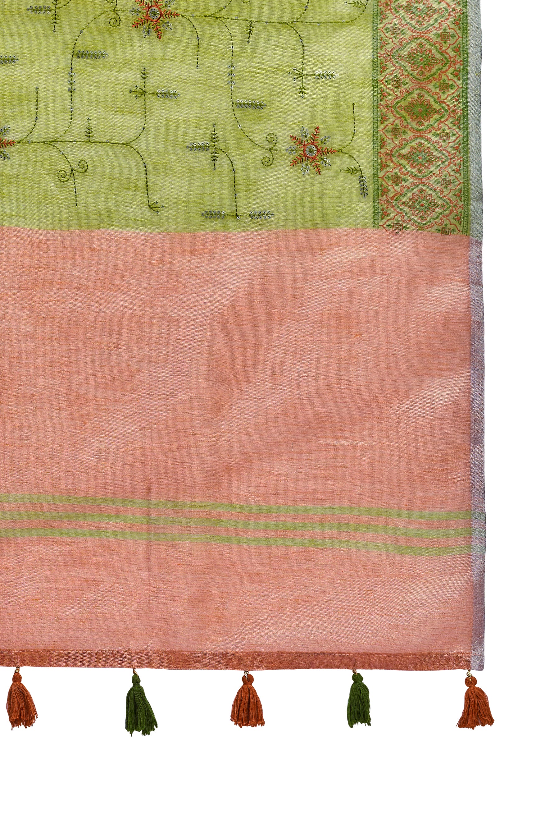 ZARI MAHAL-Rich zari detailing adds a festive and graceful touch